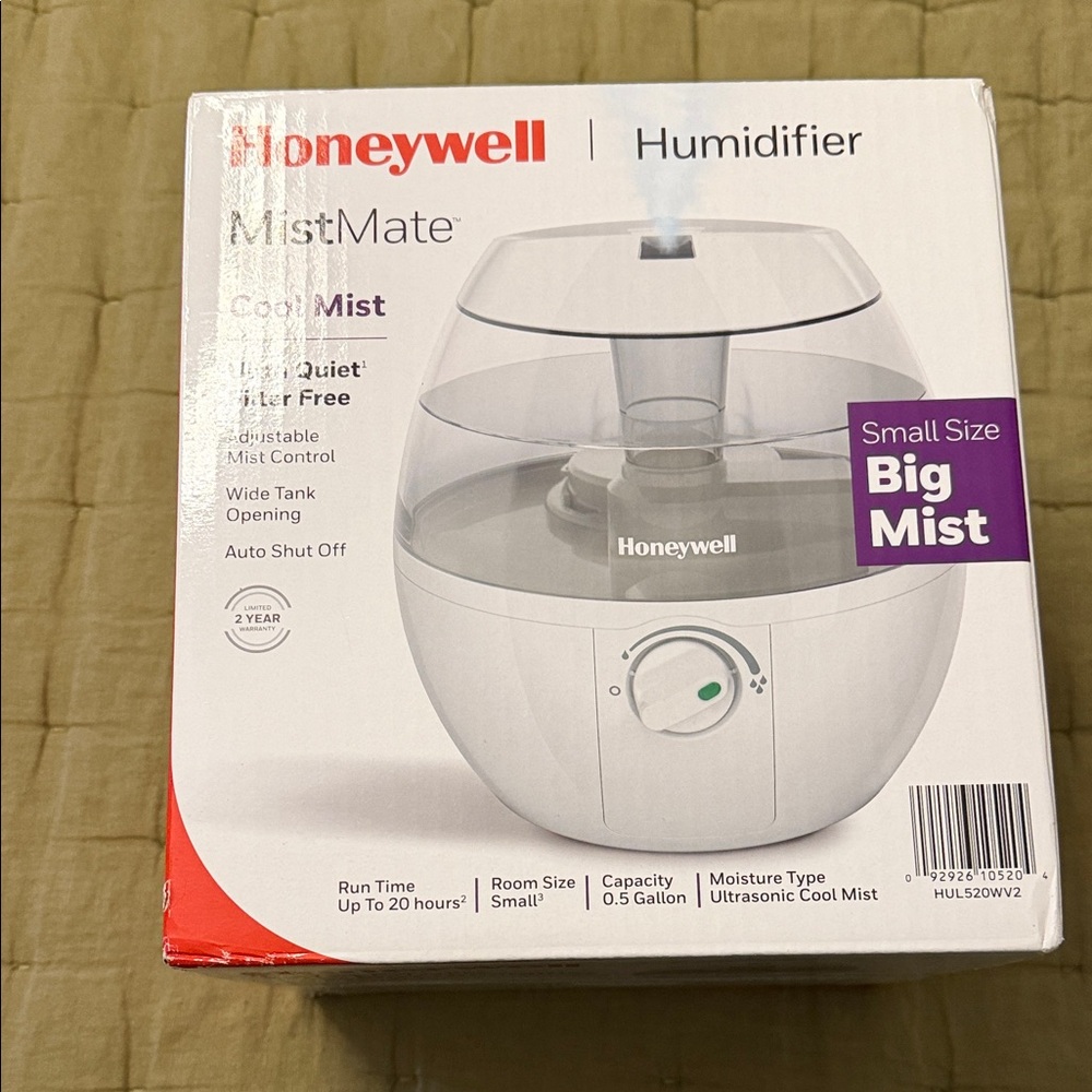 Honeywell MistMate Cool Mist Humidifier - White/Gray